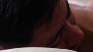 Stepdad Ant Vega and stepson Sage Roux want a massage and tantric pleasure