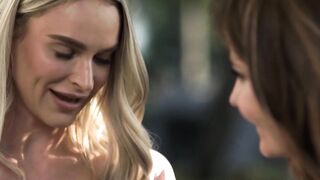 GIRLSWAY - Big Boobed Babes Adria Rae & Emma Hix Have WILD Scissoring Screwed