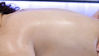 GIRLSWAY - Oiled Up Sexual Victoria Voxxx Harshly Finger Fucked PAWG Red Haired Masseuse Siri Dahl