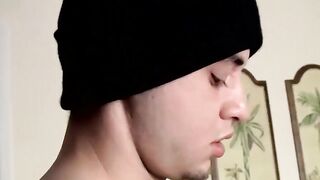 Str8Thugs.com - Former high school jock and straight thug Cage masturbating in solo s