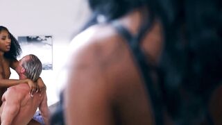 MODERN-DAY SINS - Lusty Voyeur Nicole Kitt Joins Cheating Fiance Olivia Jay Inside Fucking Hung Coworker