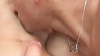 Barebacked young Latino twink cums from cock in his ass