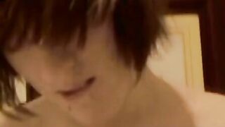 BoyDesire.com - Emo Alexander Daniels' intense mens room wanking
