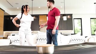 NURU STROKES - Beauty And Freaky Jennifer White Give Her Best Dick Rubs And It's Wild