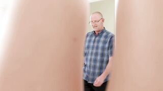 OUT OF THE FAMILY - Sexsual Step-Daughter Freya Parker Gets Her Snatch Fuck Into Front Her Stepdad