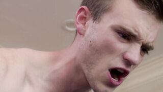Gay sixty nine rimming ends with POV doggystyle bareback