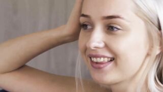 Slender Blonde Gets Aroused By Her Hottie Big Titted Roommate's Dance Talent