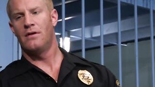 FalconsXXX.com - Muscle hunk prison guard enjoys raw anal action during work hours