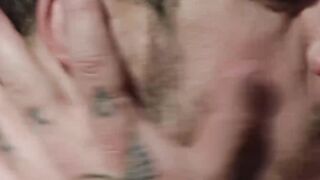DisruptiveMovie.com - Muscular Daddy Ty Roderick pounded hard by sexy bear Isaac X in
