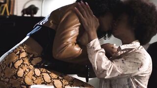 GIRLSWAY - Detective Misty Stone Has Rough Sex With Her Colleague On Their Desk at the Police Station