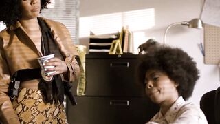 GIRLSWAY - Detective Misty Stone Has Rough Sex With Her Colleague On Their Desk at the Police Station