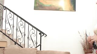 SensualMomma.com - Stunning stepdaughter's fingering by pussy eating MILF's touch