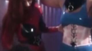 PussyCatsLatex.com - Vintage toy bondage with lesbian sub and mistress