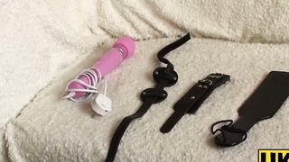 UKSubSluts.com - Blonde Jessica Jensen's submissive slut role with big cocks