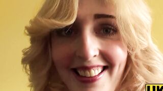 UKSubSluts.com - Blonde Jessica Jensen's submissive slut role with big cocks
