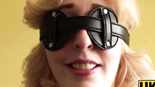 UKSubSluts.com - Blonde Jessica Jensen's submissive slut role with big cocks