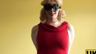 UKSubSluts.com - Blonde Jessica Jensen's submissive slut role with big cocks