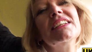 UKSubSluts.com - Sexy mature Amy's rough pounding craving with a big cock