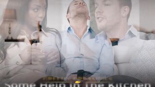 MODERN-DAY SINS - Lusty Cali Caliente Has SNEAKY DOUBLE CUMSHOT With Hubby & Stepbrother-Into-Law!