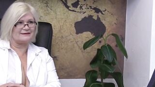 MatureLacey.com - Patient tricked into doggystyle by kinky GILF Lacey Starr