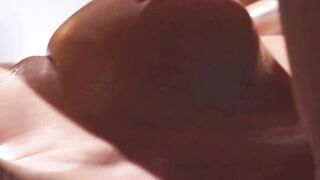 NURU GRIND - Big Boobed milf Ryan Keely Gets A Cummed After Solid Nuru Experience