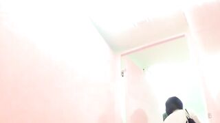 NipponPissTV.com - Japanese brunette squats and pisses freely outdoors in public