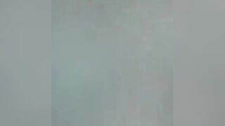 NipponPissTV.com - Handsome Japanese babes drench concrete with hot piss spraying