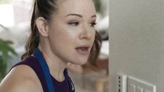 INNOCENT TABOO House Cleaner Alison Rey Flirts With Rich Customer Will Pounder Into Front Of Her Hubby