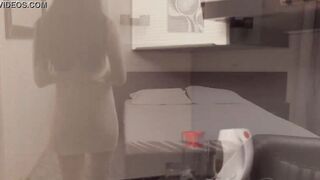 Russian real teenagers Veronica Snezna inside the kitchen amateur solo