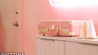 Mystique Masturbating Into Pink Underwear
