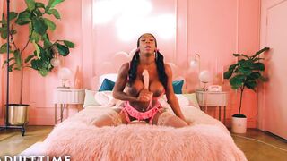 Mystique Masturbating Into Pink Underwear