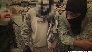 TOUR OF BUTT - Local Arab Working women Lets American Soldier Tap Dat Azz