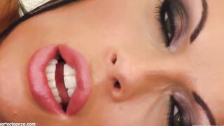 Solo masturbation with Sonya gonzo style on Offer Me Pink