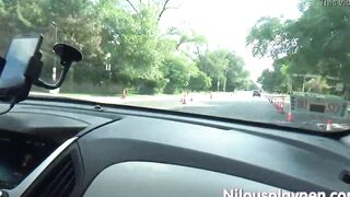 Titty Driving Out For Donuts : Nilou Achtland