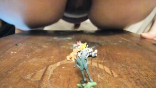 Nicoletta is your giantess and she crushes you under her huge fat booty