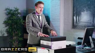 Brazzers - Long Tit Coworker Valentina Ricci Takes Big Brit Dick