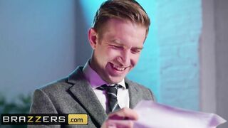 Brazzers - Long Tit Coworker Valentina Ricci Takes Big Brit Dick