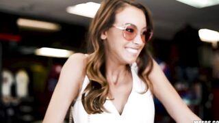 Mofos - Charity Crawford Ride her Man's Huge Cock, Bouncing her Tight Booty, and getting her Gorgeous t