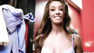 Mofos - Charity Crawford Ride her Man's Huge Cock, Bouncing her Tight Booty, and getting her Gorgeous t