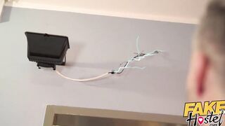Fake Hostel Furious three-way with squirting orgasms and big dick