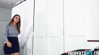 PropertySex Confronting Home Invader with Morning Wood