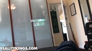 Reality Kings - Slim Bae Jayme Hays wants to do the Laundry but Gets a Cock inside her Snatch instead