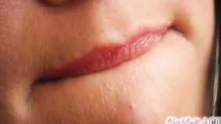 Gives Me Pink Petite Goddess into solo masturbation film
