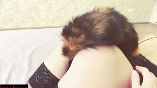 Grab My Fox Tail And Fucked Me From Behind - Natalissa