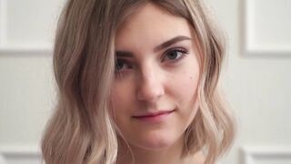 Huge titted blonde innocent Tieny Mieny loses her virginity
