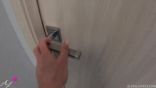 Morning Oral Sex After a Bombshell Party - Suck Penis and Drink Cum inside a Female point of view