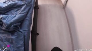 Morning Oral Sex After a Bombshell Party - Suck Penis and Drink Cum inside a Female point of view
