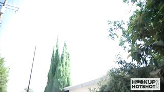 Young blonde Karla Kush gets her booty penetrated by date