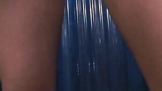 Immaculate blonde jams her twat with a vibrator solo