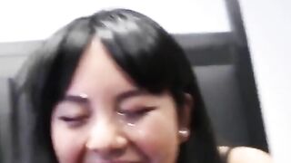 Me Laurence Pavitt Cumming On An Japanese Girls Face